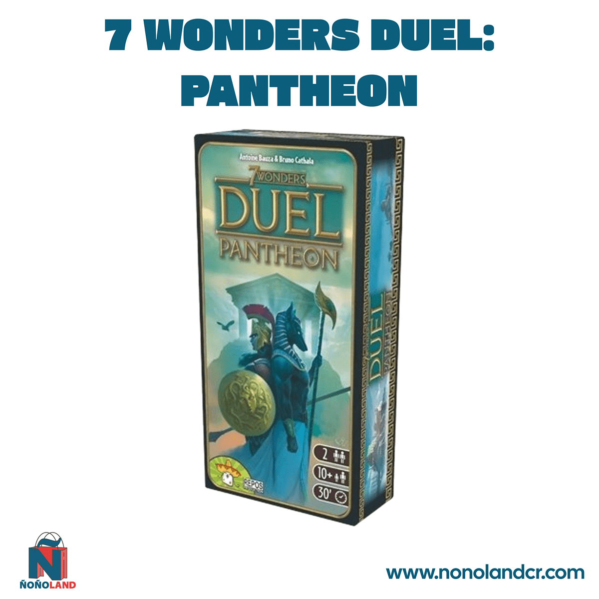 7 Wonders Duel: Pantheon (Idioma: Multilingüe) - ÑoñolandCR