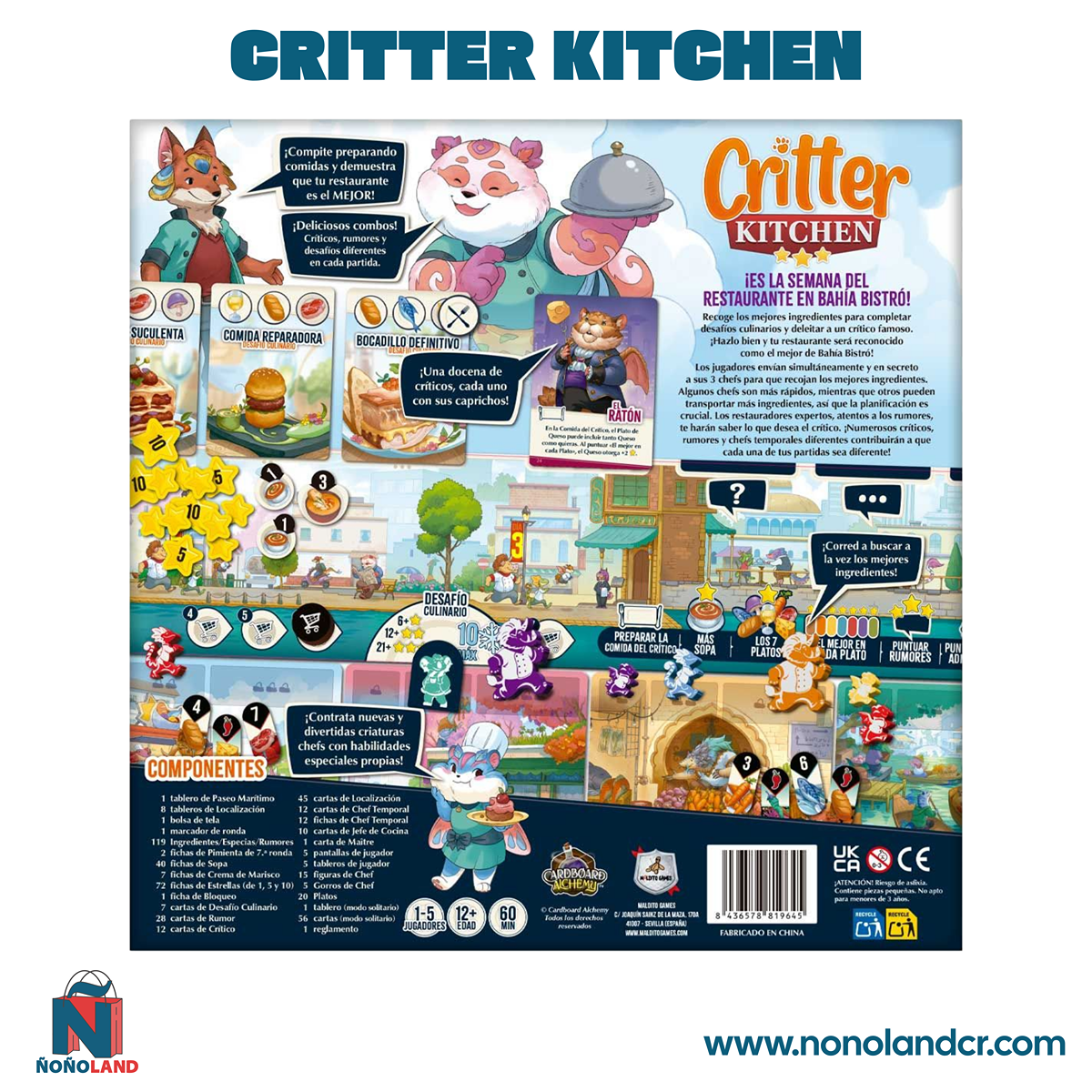 Critter Kitchen (Idioma: Español)