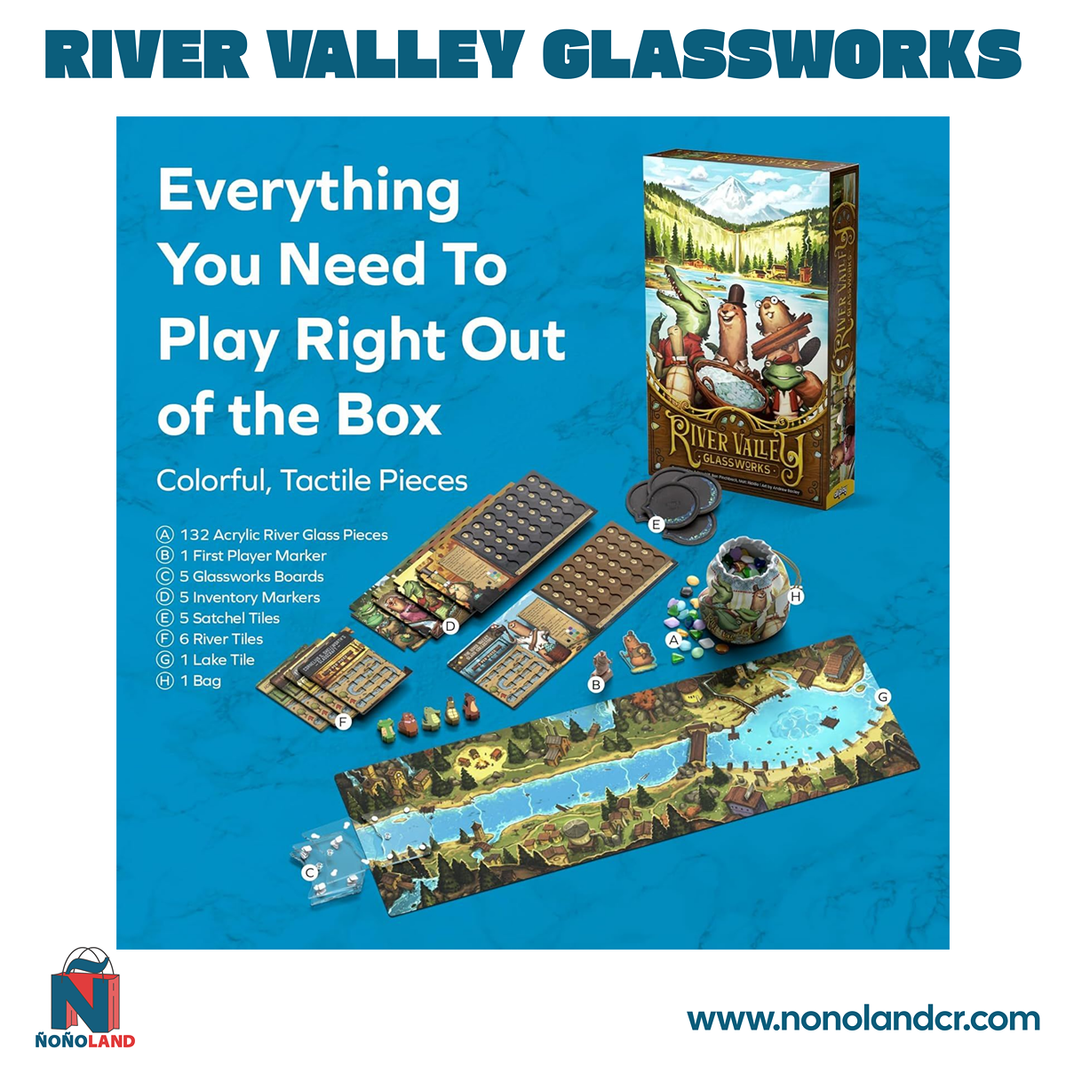River Valley Glassworks (Idioma: Ingles)