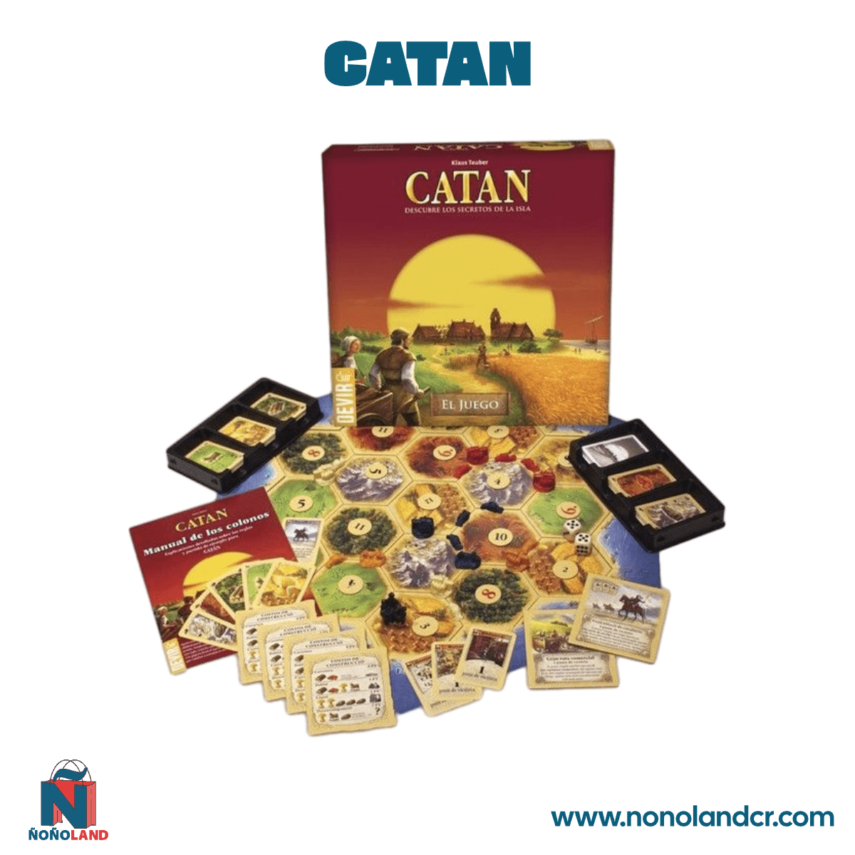 CATAN (Idioma: Inglés y Español) - ÑoñolandCR