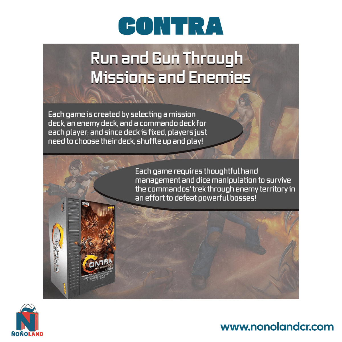 Contra (Idioma: Inglés) - ÑoñolandCR