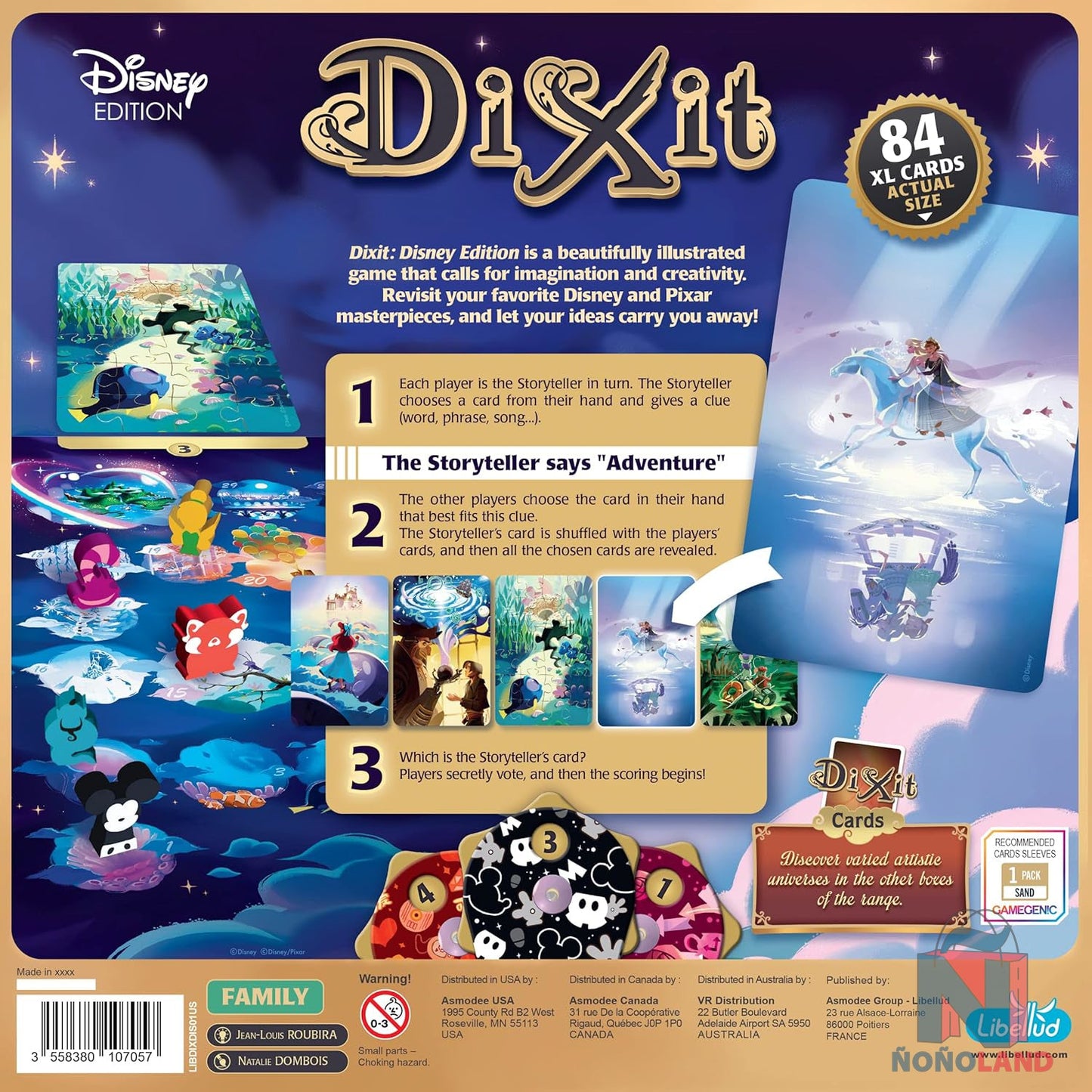 Dixit Disney Edition (Idioma: Multilingüe) - ÑoñolandCR
