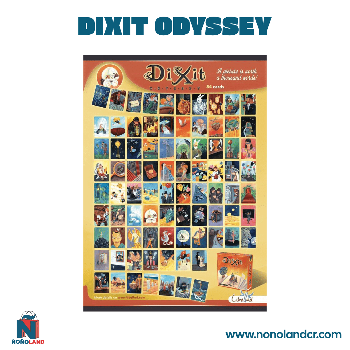 Dixit Odyssey (Idioma: Inglés y Español) - ÑoñolandCR