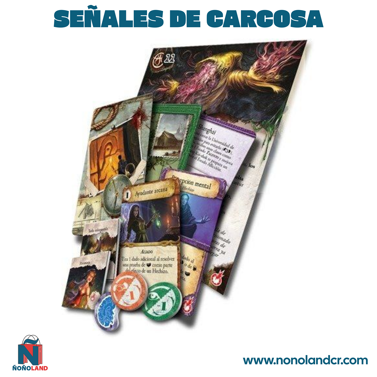 Eldritch Horror: Señales de Carcosa (Idioma: Español) - ÑoñolandCR