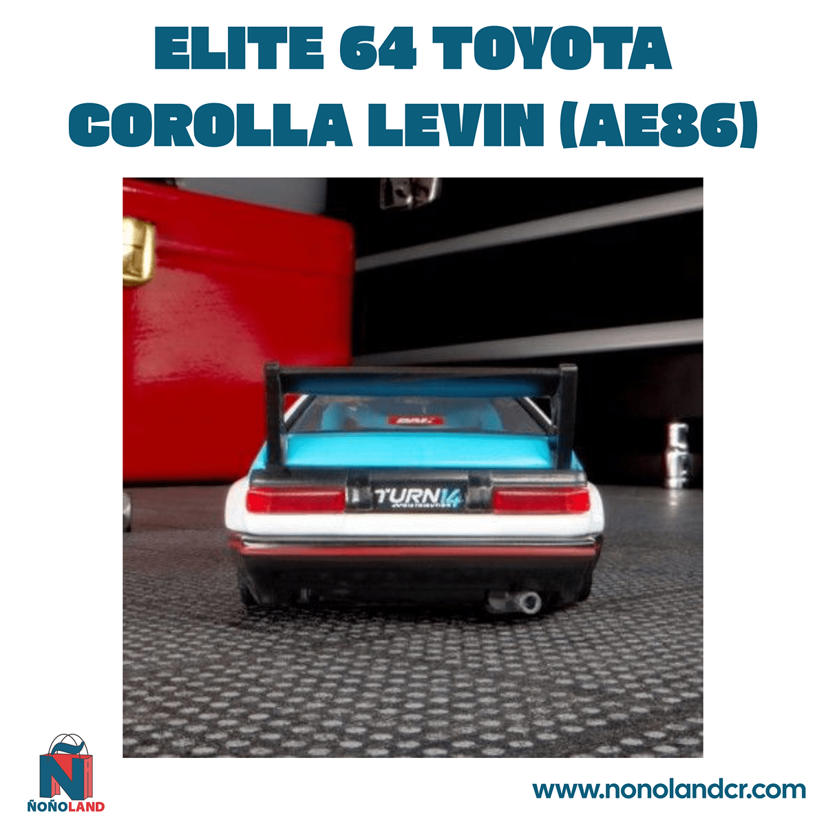Elite 64 Toyota Corolla Levin (AE86) Custom - ÑoñolandCR