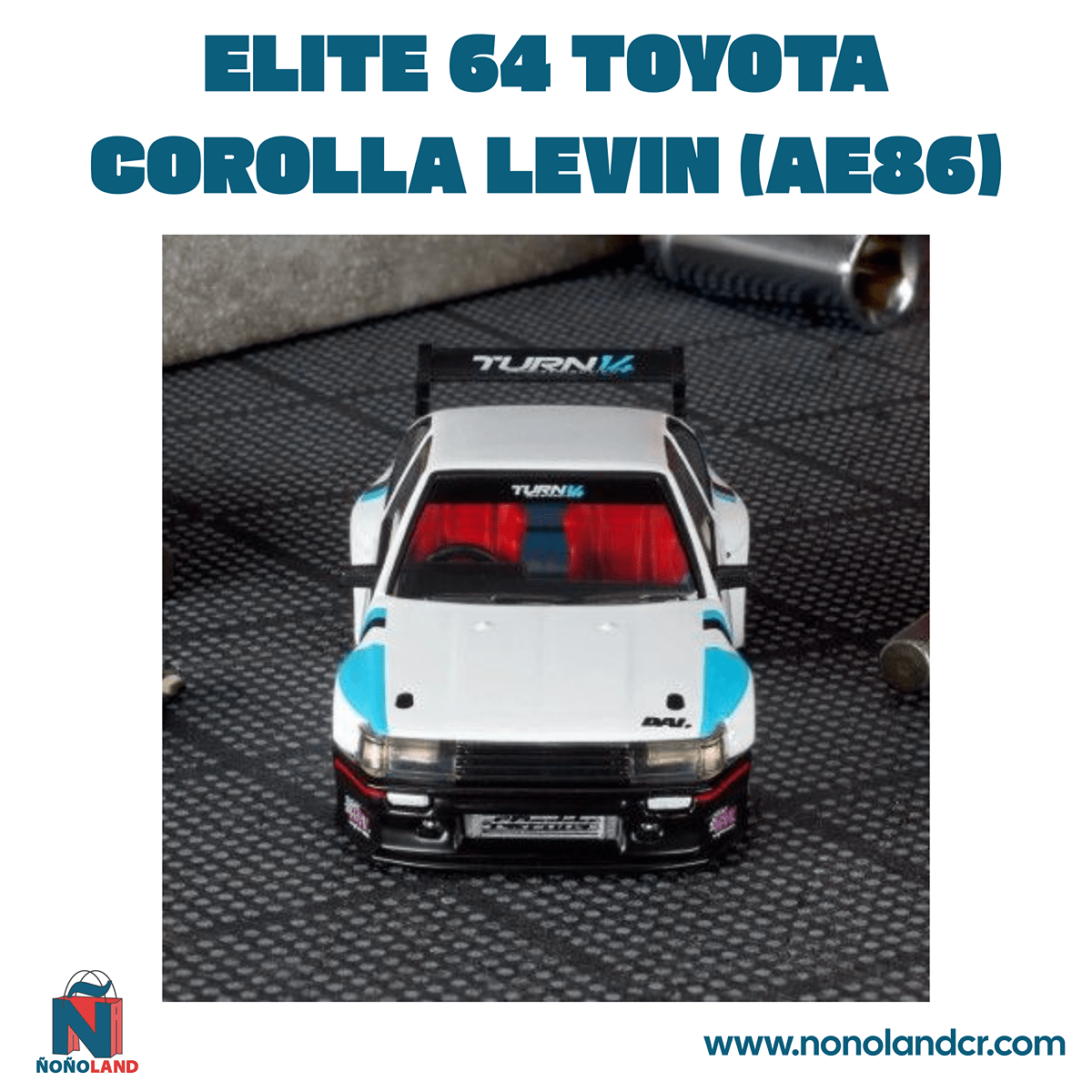Elite 64 Toyota Corolla Levin (AE86) Custom - ÑoñolandCR