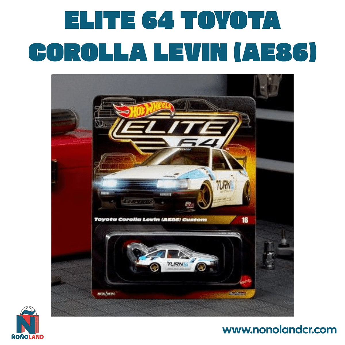 Elite 64 Toyota Corolla Levin (AE86) Custom - ÑoñolandCR