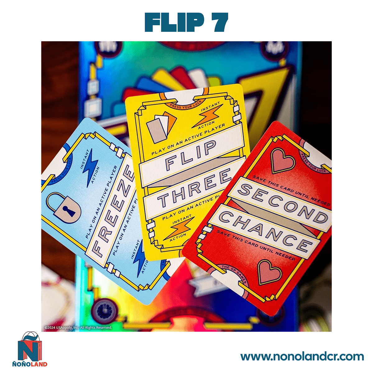 Flip 7 (Idioma: Inglés) - ÑoñolandCR