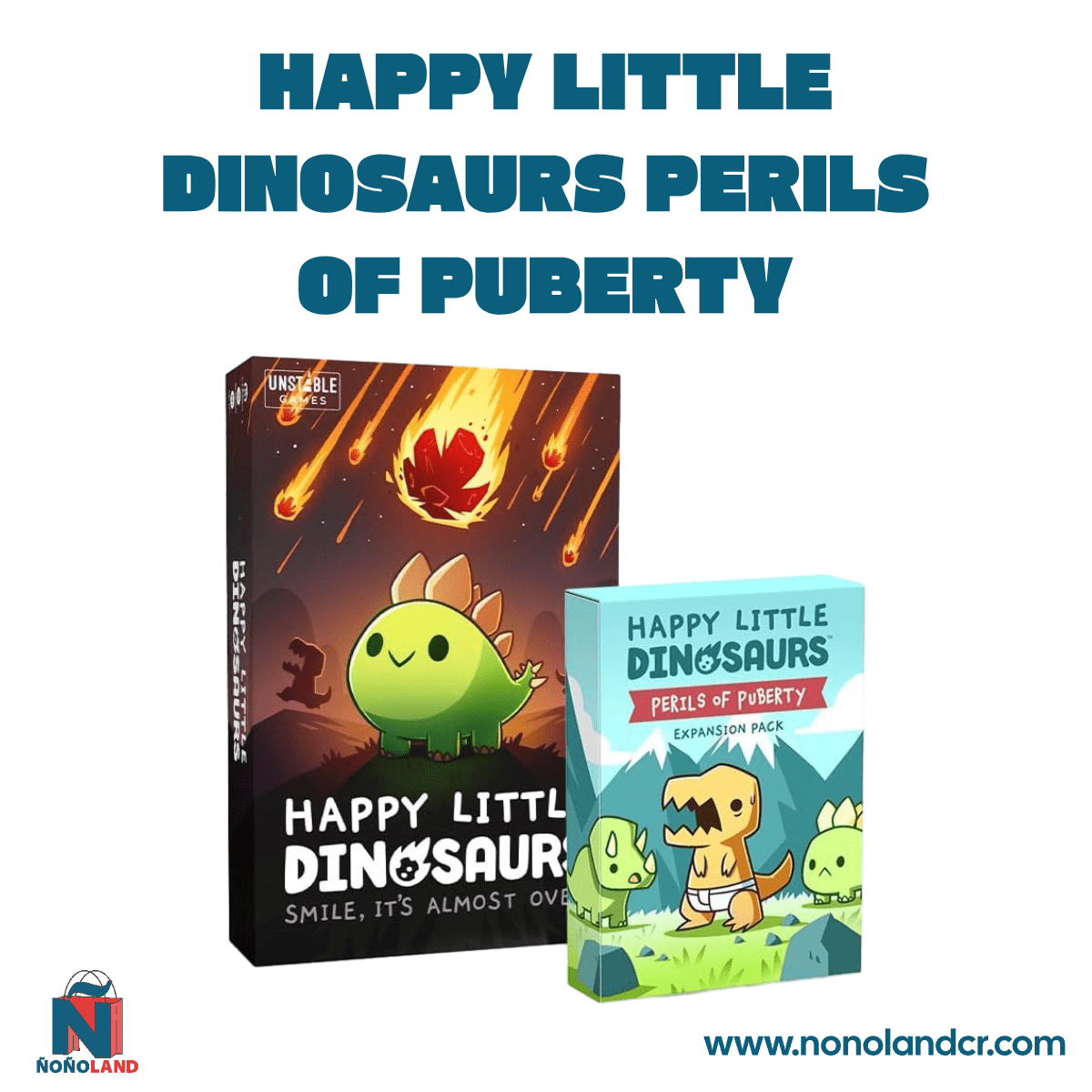Happy Little Dinosaurs: Perils of Puberty (Idioma: Inglés y Español) - ÑoñolandCR