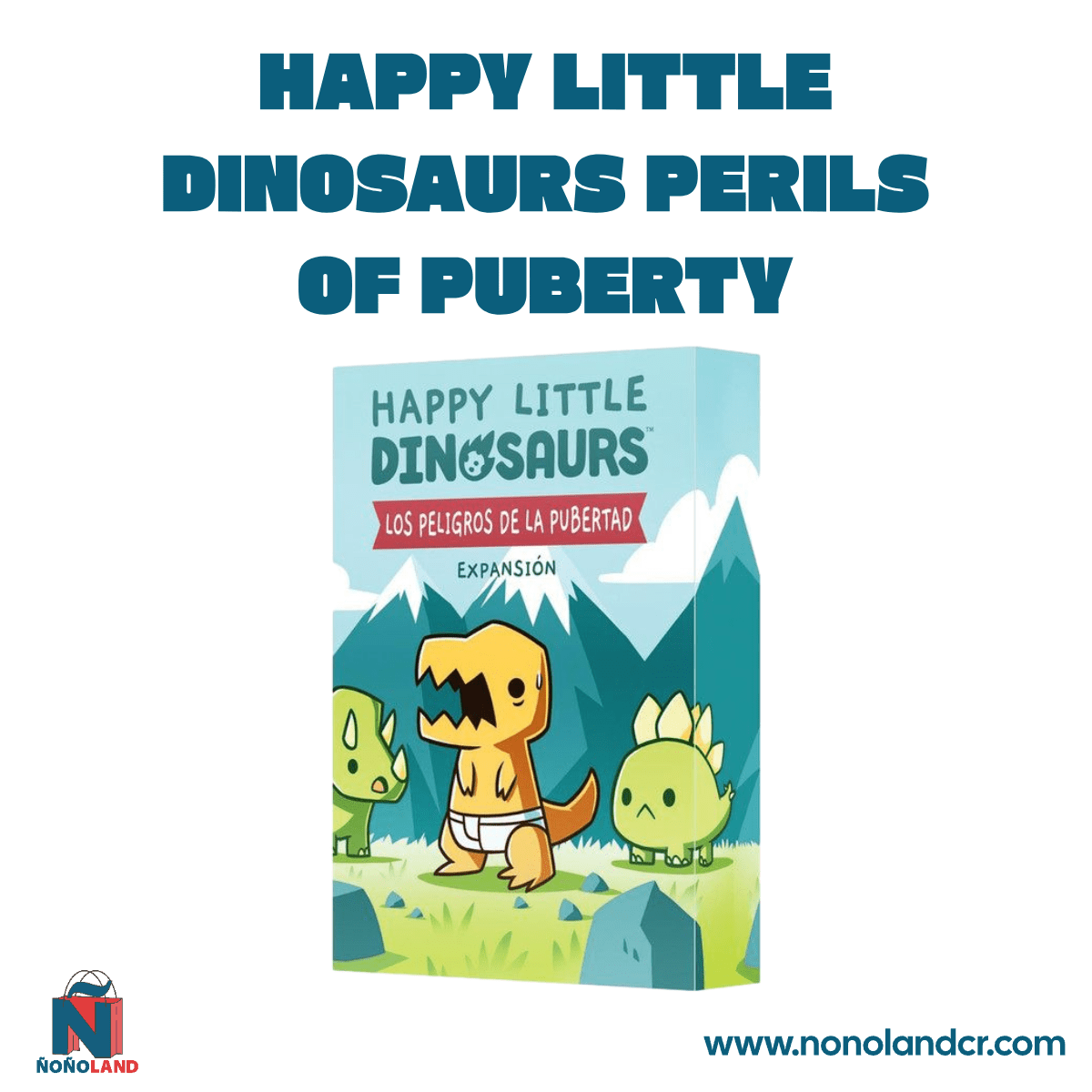 Happy Little Dinosaurs: Perils of Puberty (Idioma: Inglés y Español) - ÑoñolandCR