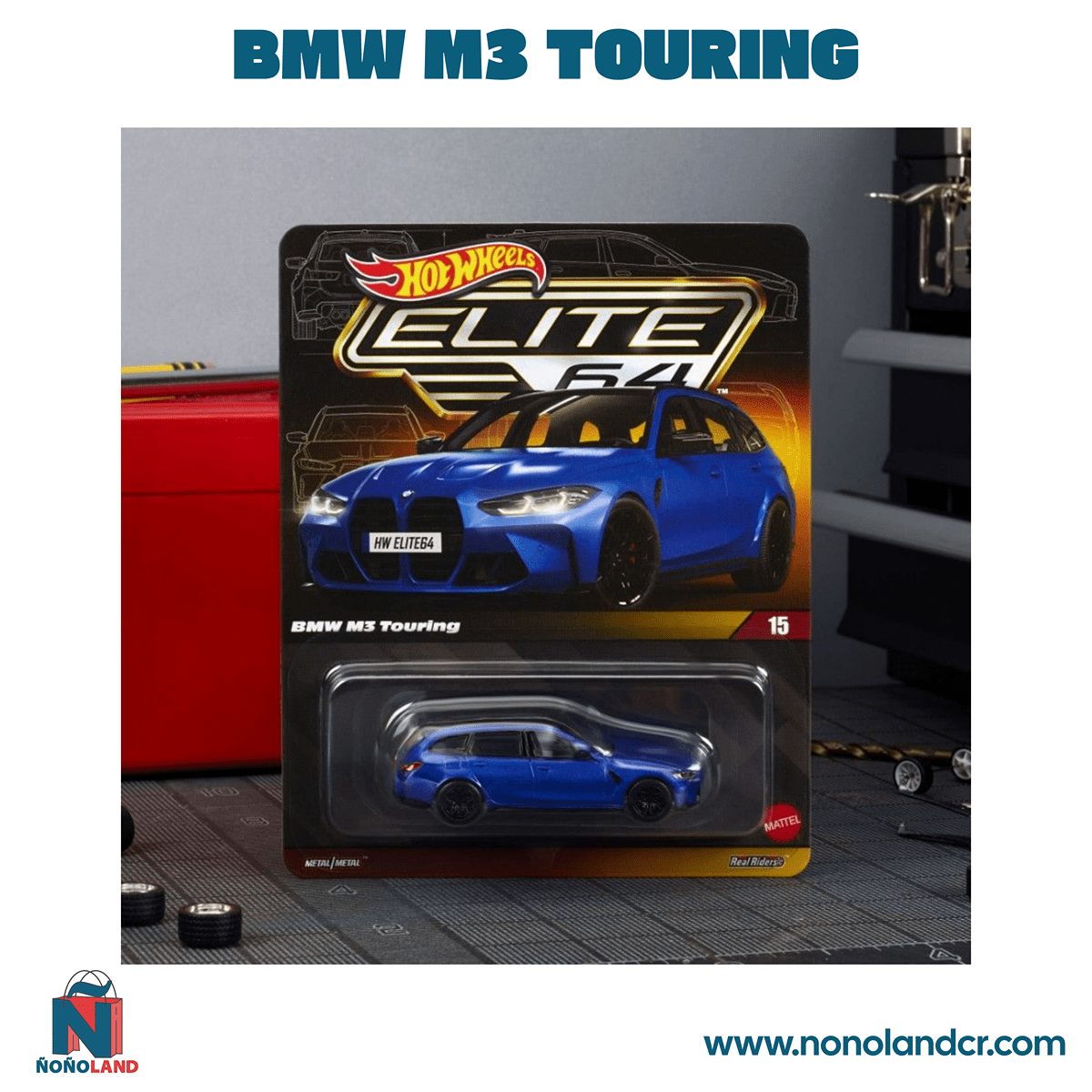 Hot Wheels Elite 64 BMW M3 Touring - ÑoñolandCR