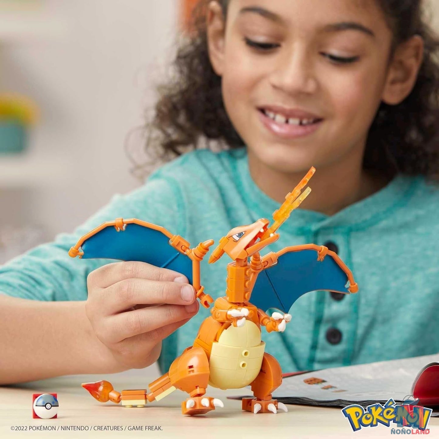 Mega Pokémon - Set de construcción de Charizard - 222 piezas - Articulado - 10 cm de alto - ÑoñolandCR