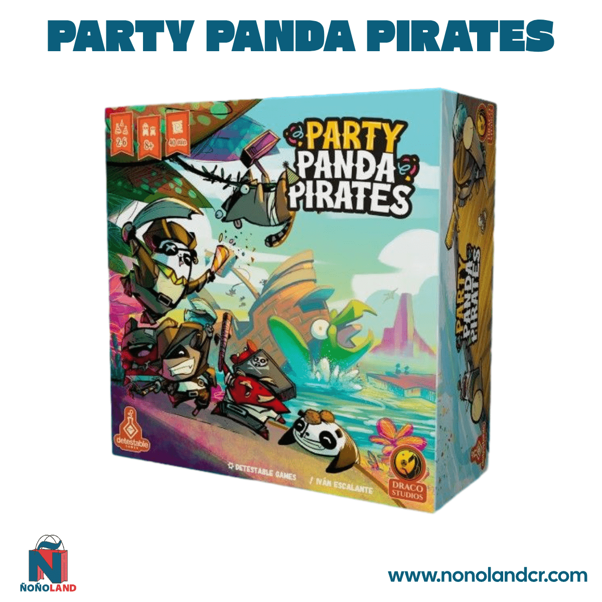 Party Panda Pirates (Idioma: Inglés) - ÑoñolandCR