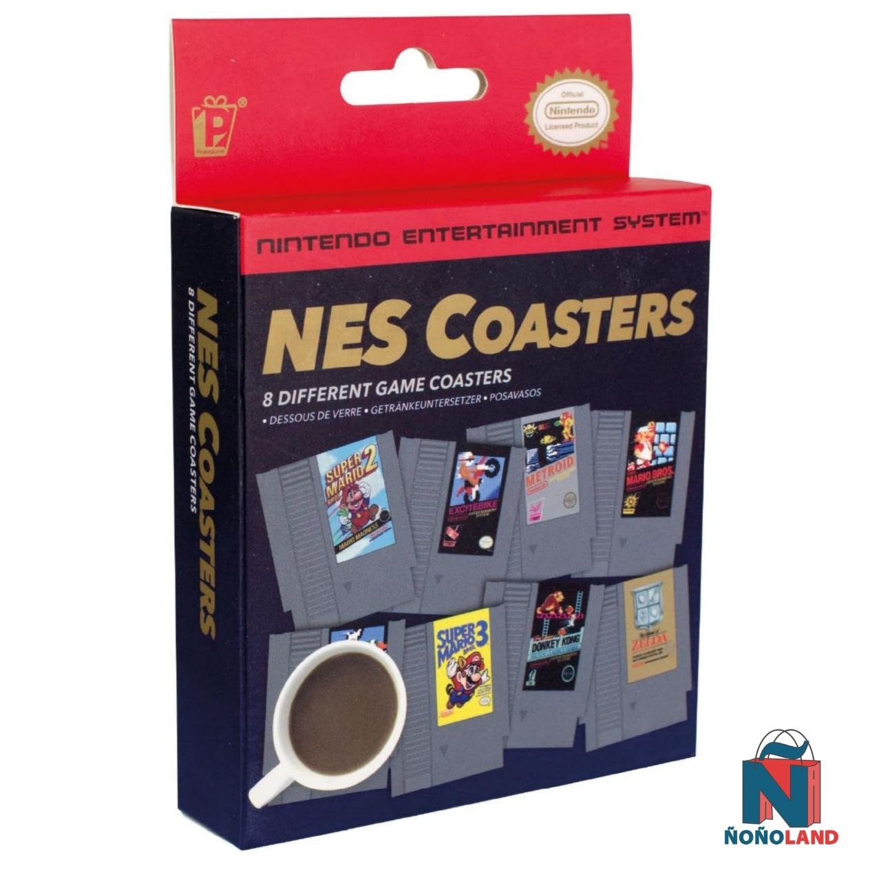 Posavasos NES - ÑoñolandCR
