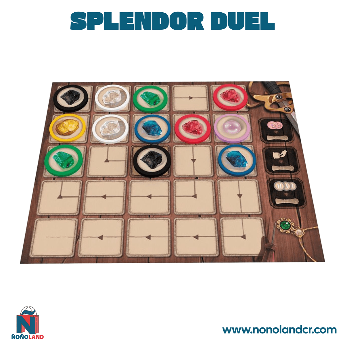 Splendor Duel (Idioma: Español) - ÑoñolandCR