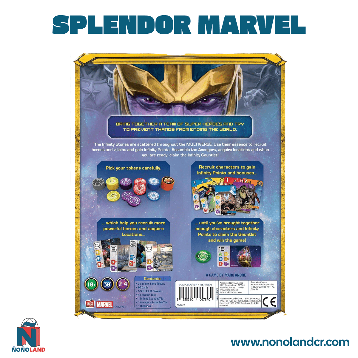 Splendor Marvel (Idioma: Inglés) - ÑoñolandCR