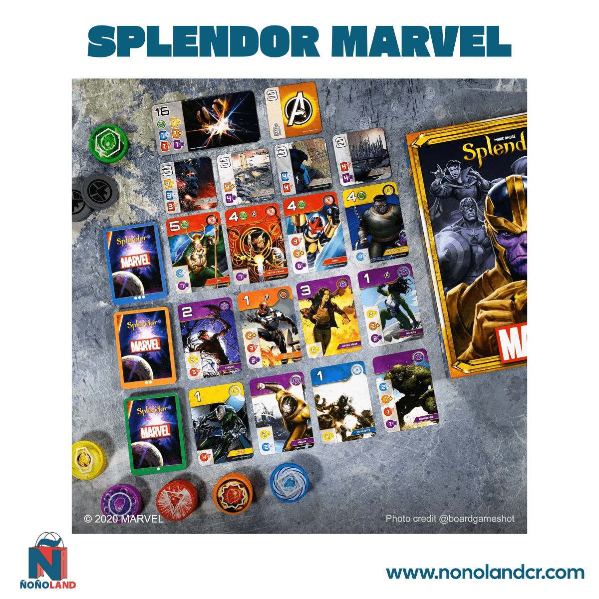 Splendor Marvel (Idioma: Inglés) - ÑoñolandCR