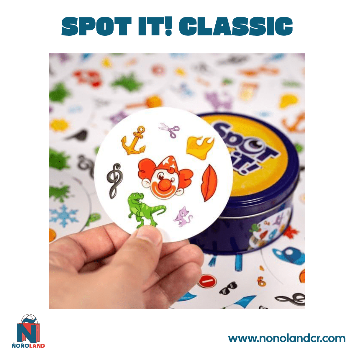 Spot It! Classic (Idioma: Multilingüe) - ÑoñolandCR