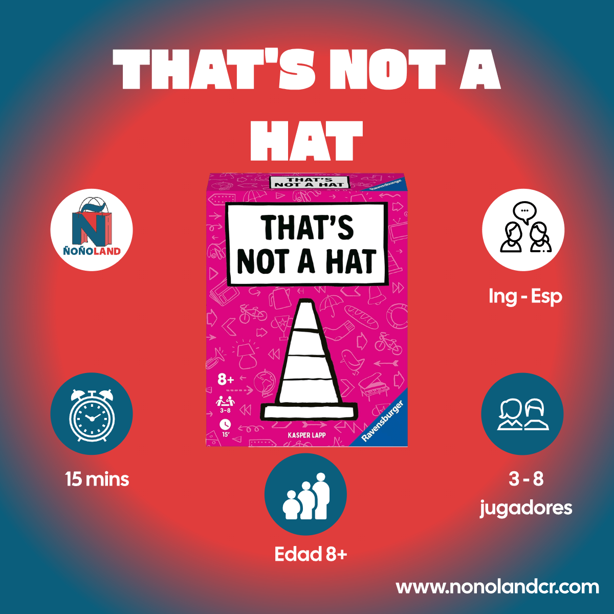 That's Not A Hat (Idioma: Multilingüe) - ÑoñolandCR