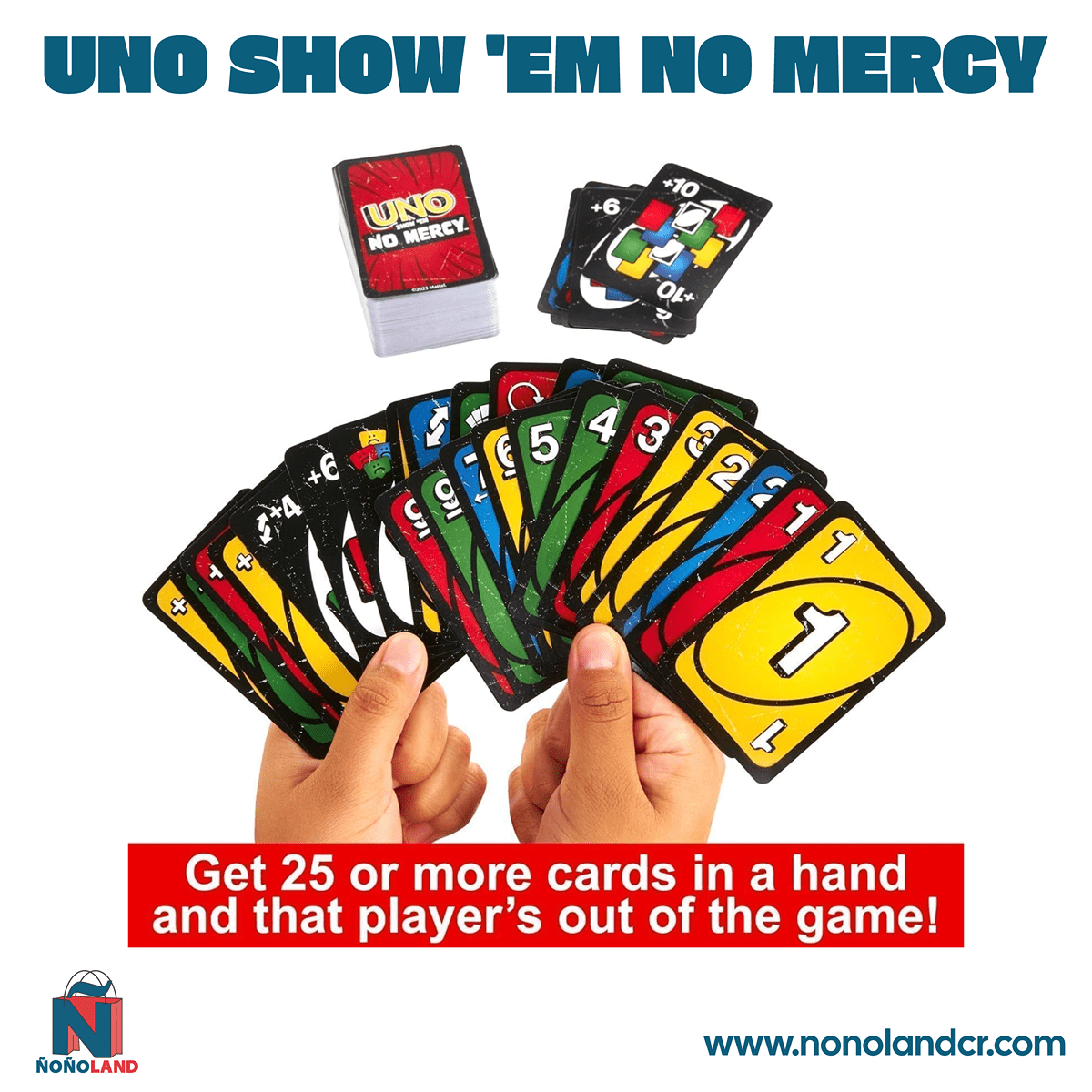 UNO Show 'Em No Mercy (Idioma: Multilingüe) - ÑoñolandCR