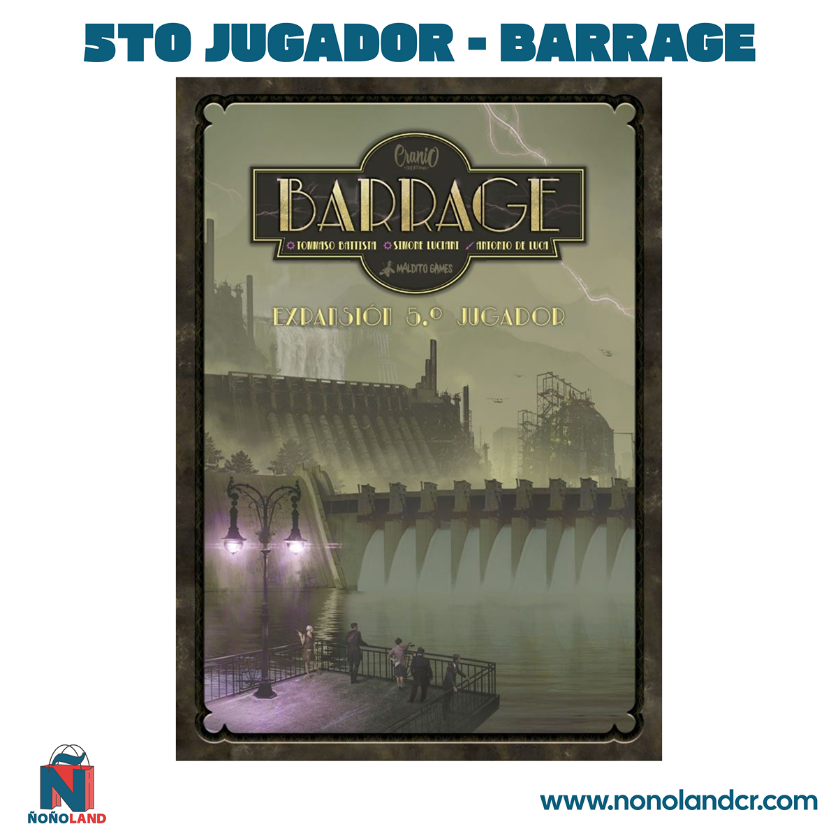Barrage - 5to Jugador Expansion (Idioma: Español)