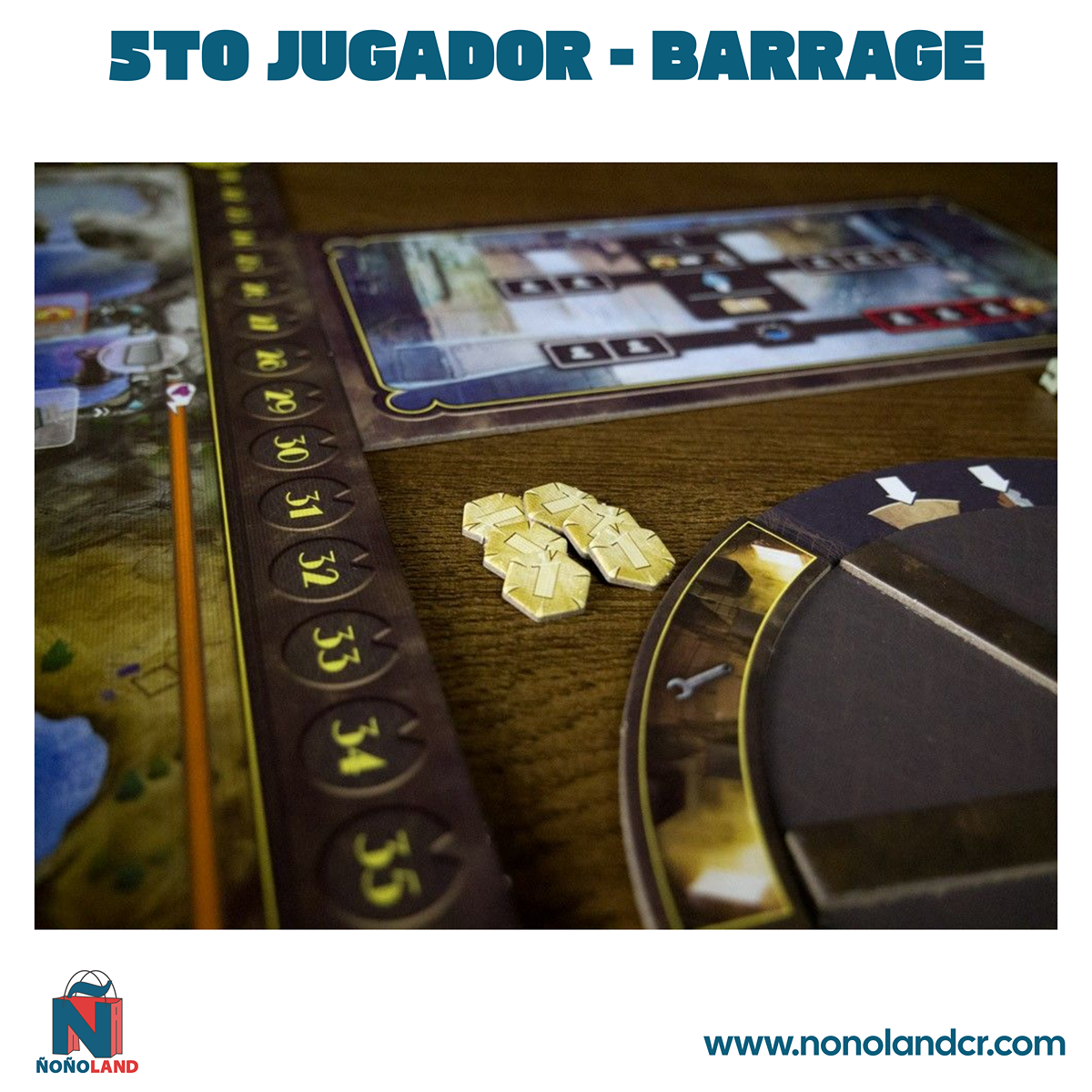 Barrage - 5to Jugador Expansion (Idioma: Español)