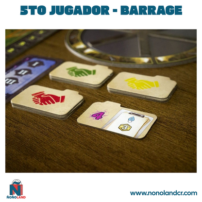 Barrage - 5to Jugador Expansion (Idioma: Español)