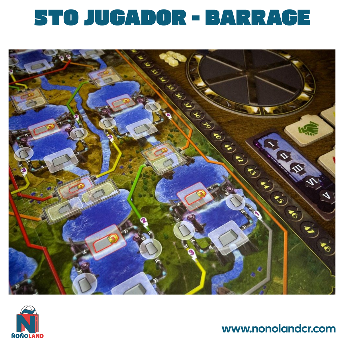 Barrage - 5to Jugador Expansion (Idioma: Español)