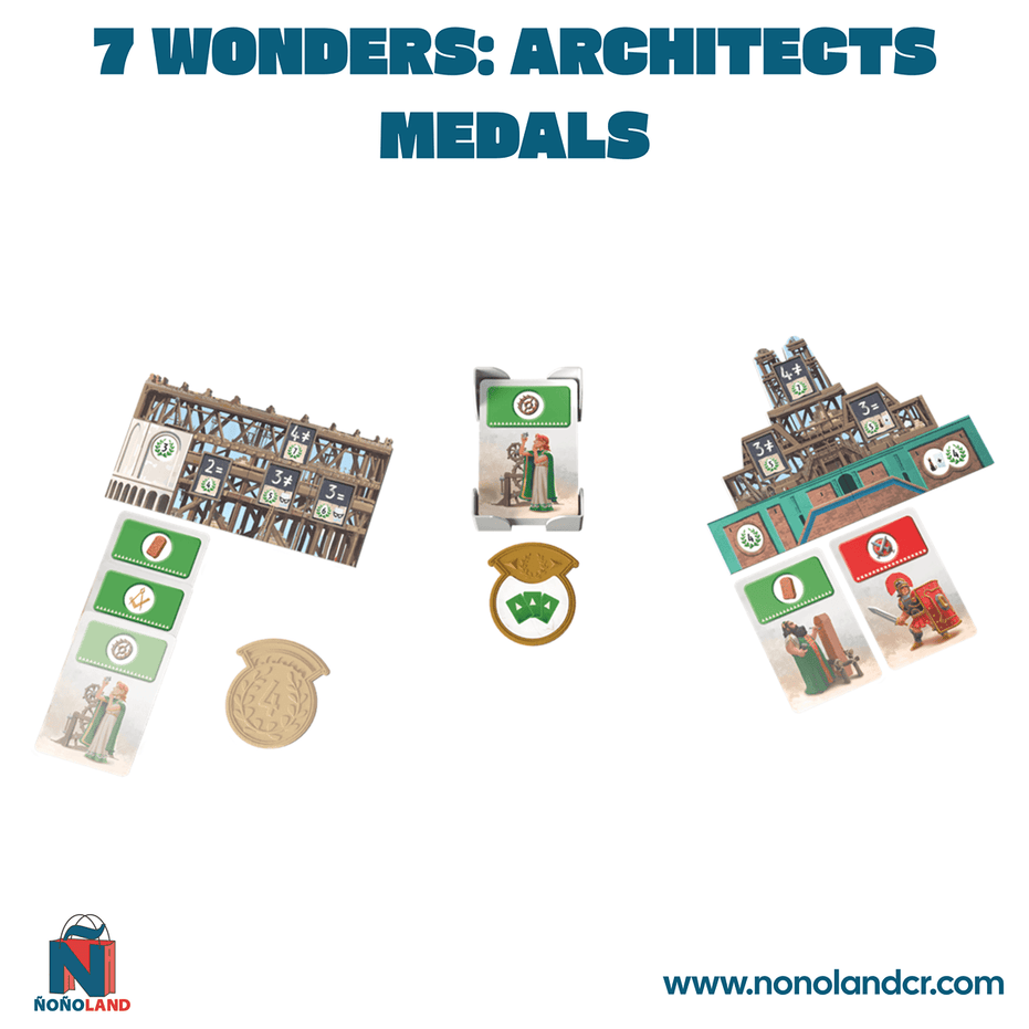 7 Wonders: Architects Medals (Idioma: Español) - ÑoñolandCR