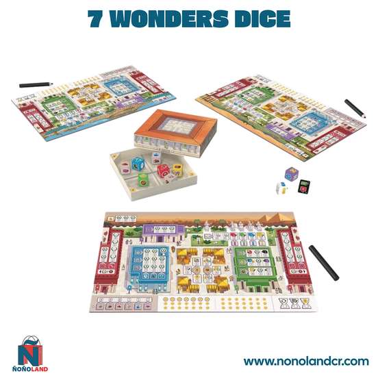 7 Wonders Dice (Idioma: Español) - ÑoñolandCR