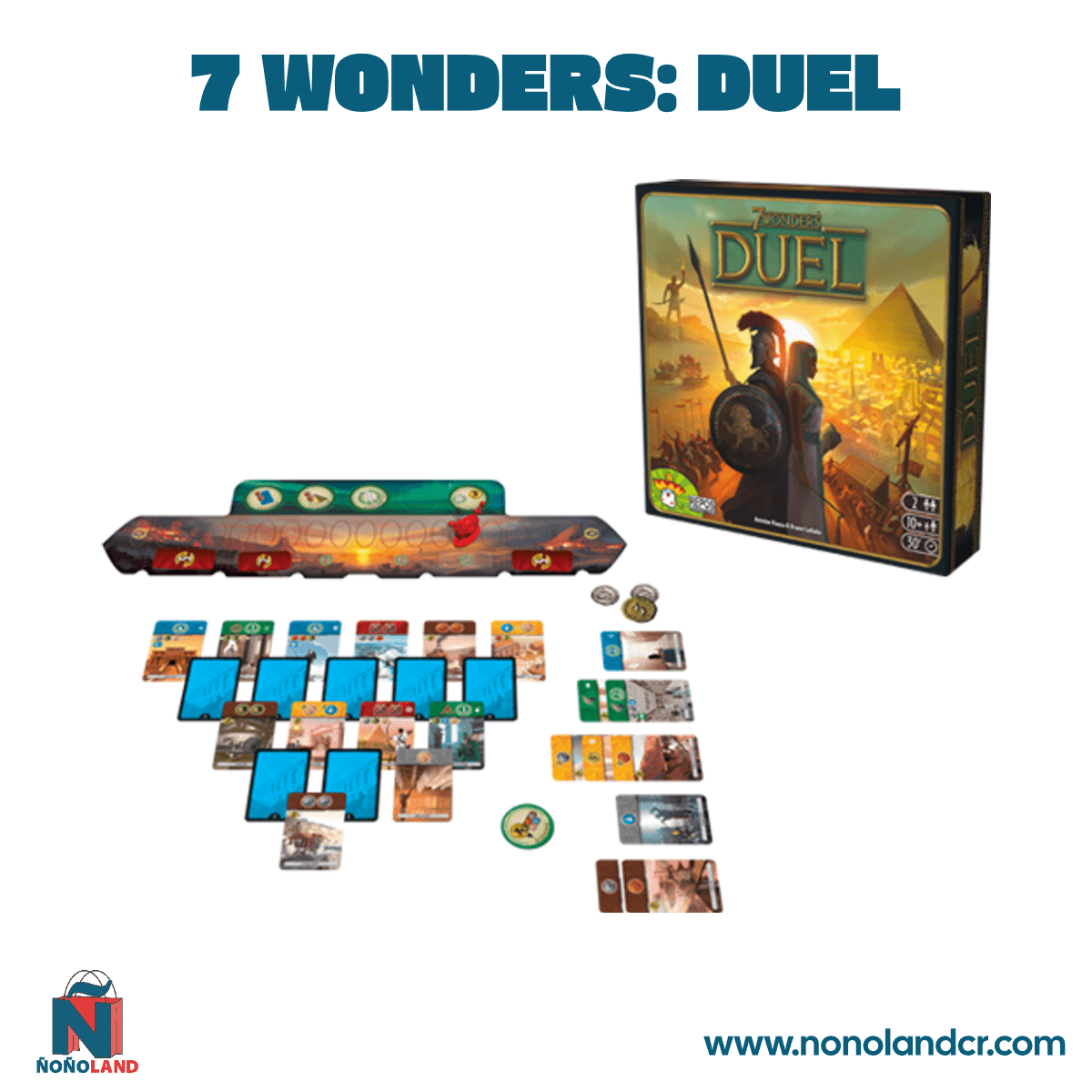 7 Wonders: Duel (Idioma: Multilingüe) - ÑoñolandCR