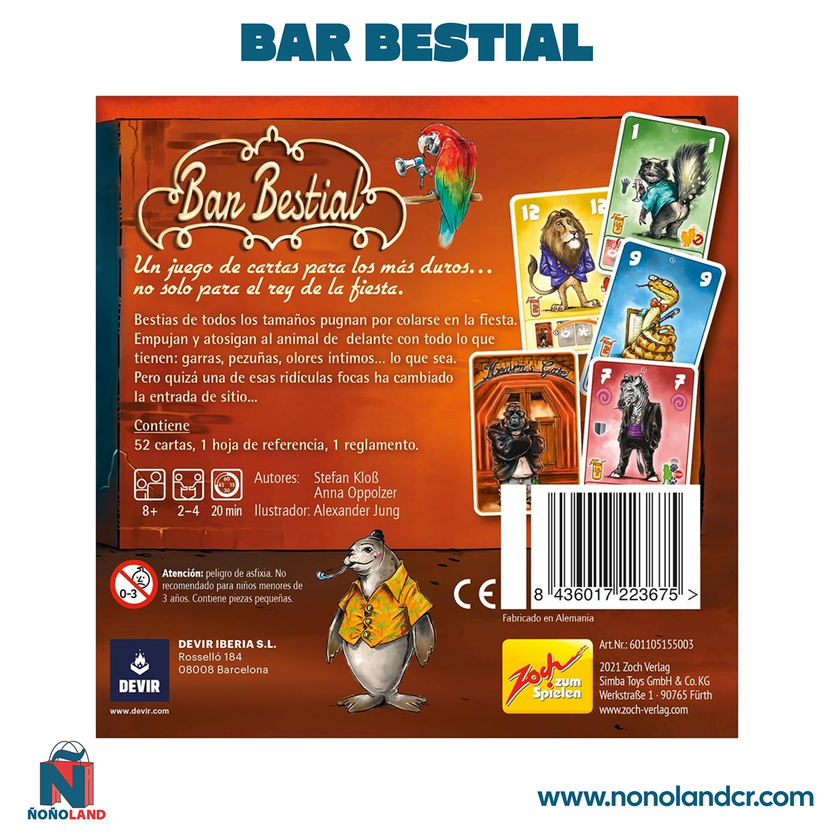Bar Bestial (Idioma: Español)