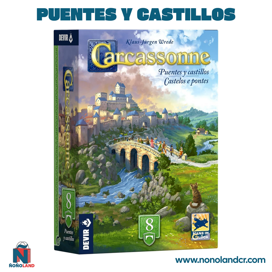 Carcassonne Exp. 8 - Puentes y Castillos (Idioma: Español)