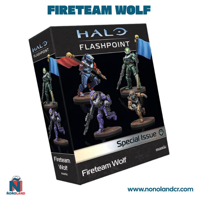 Halo: Flashpoint Fireteam Wolf (Idioma: Ingles)