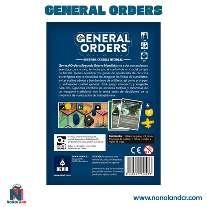 General Orders (Idioma: Español)