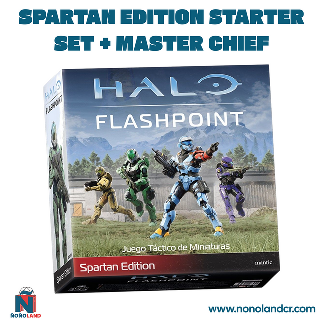 Halo: Flashpoint Spartan Edition Starter Set + Master Chief (Idioma: Español)