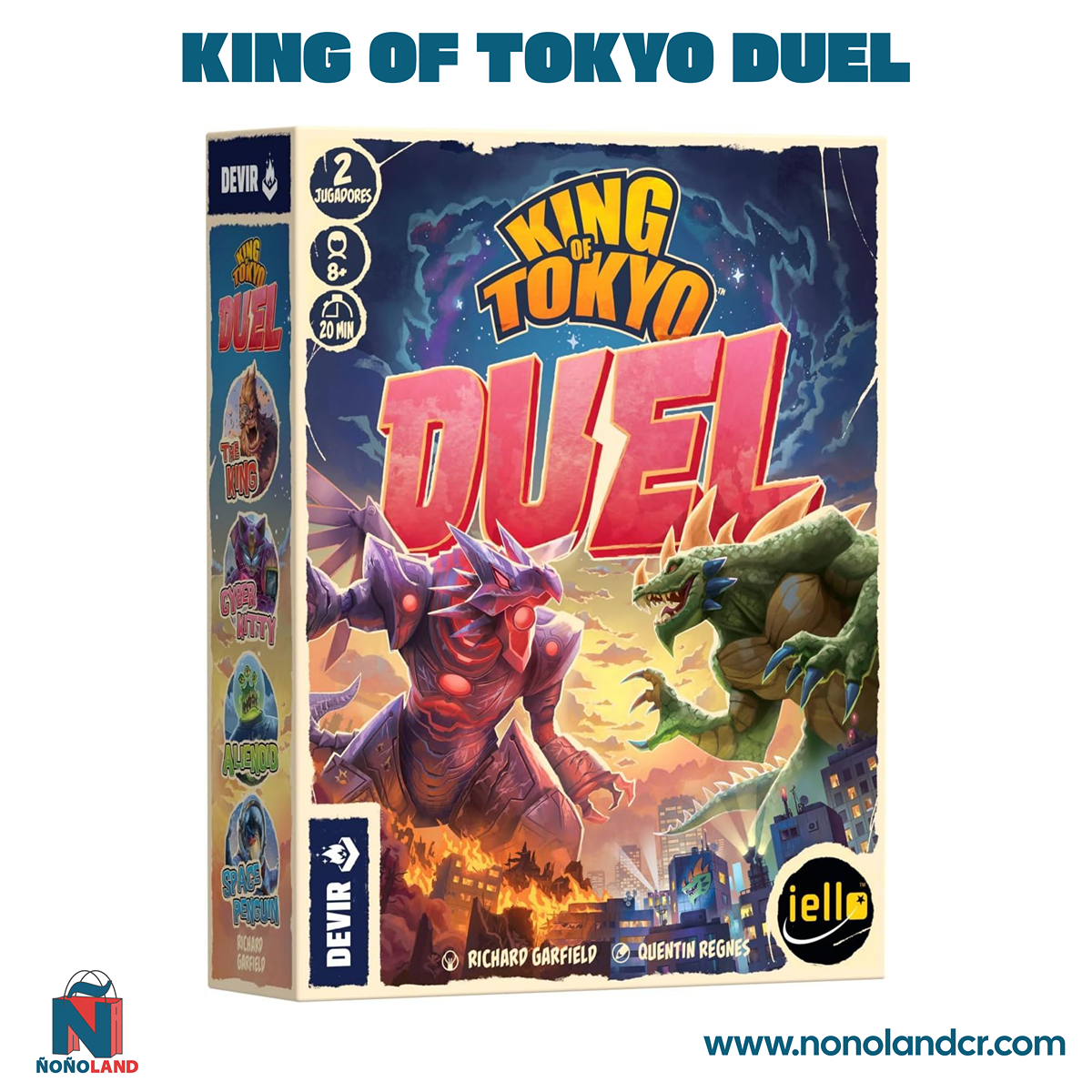 King of Tokyo Duel (Idioma: Español)