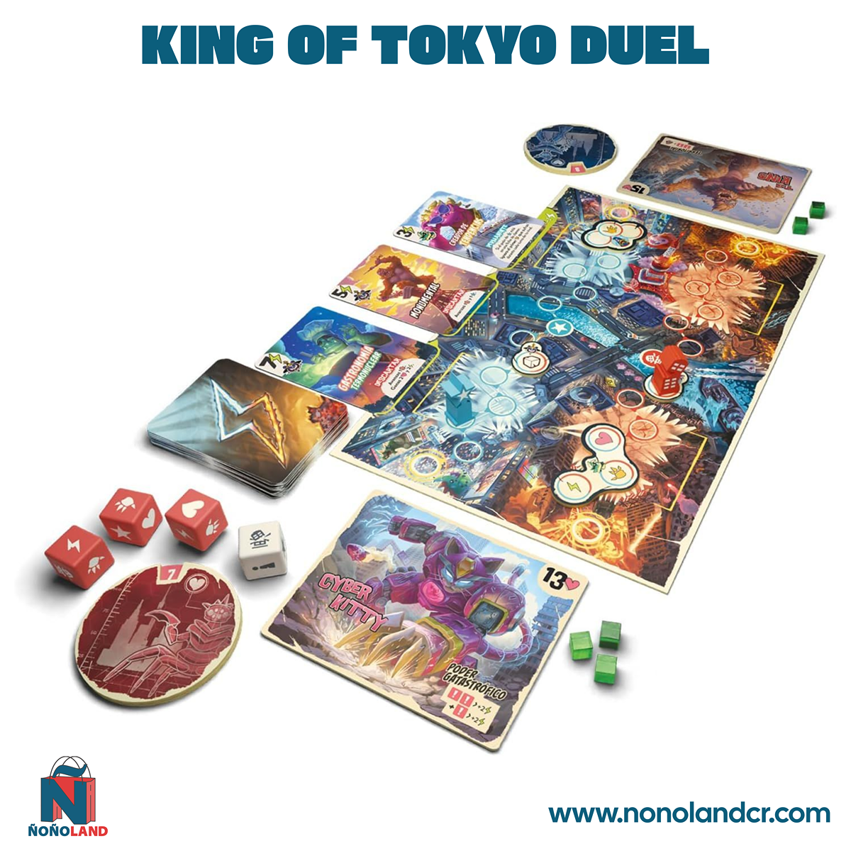 King of Tokyo Duel (Idioma: Español)