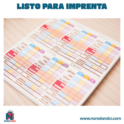 Listo para Imprenta (Idioma: Español)