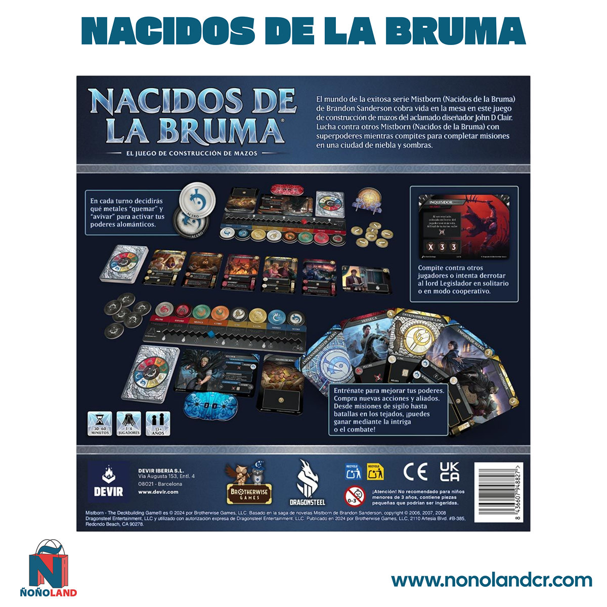 Nacidos de la Bruma (Idioma: Español)