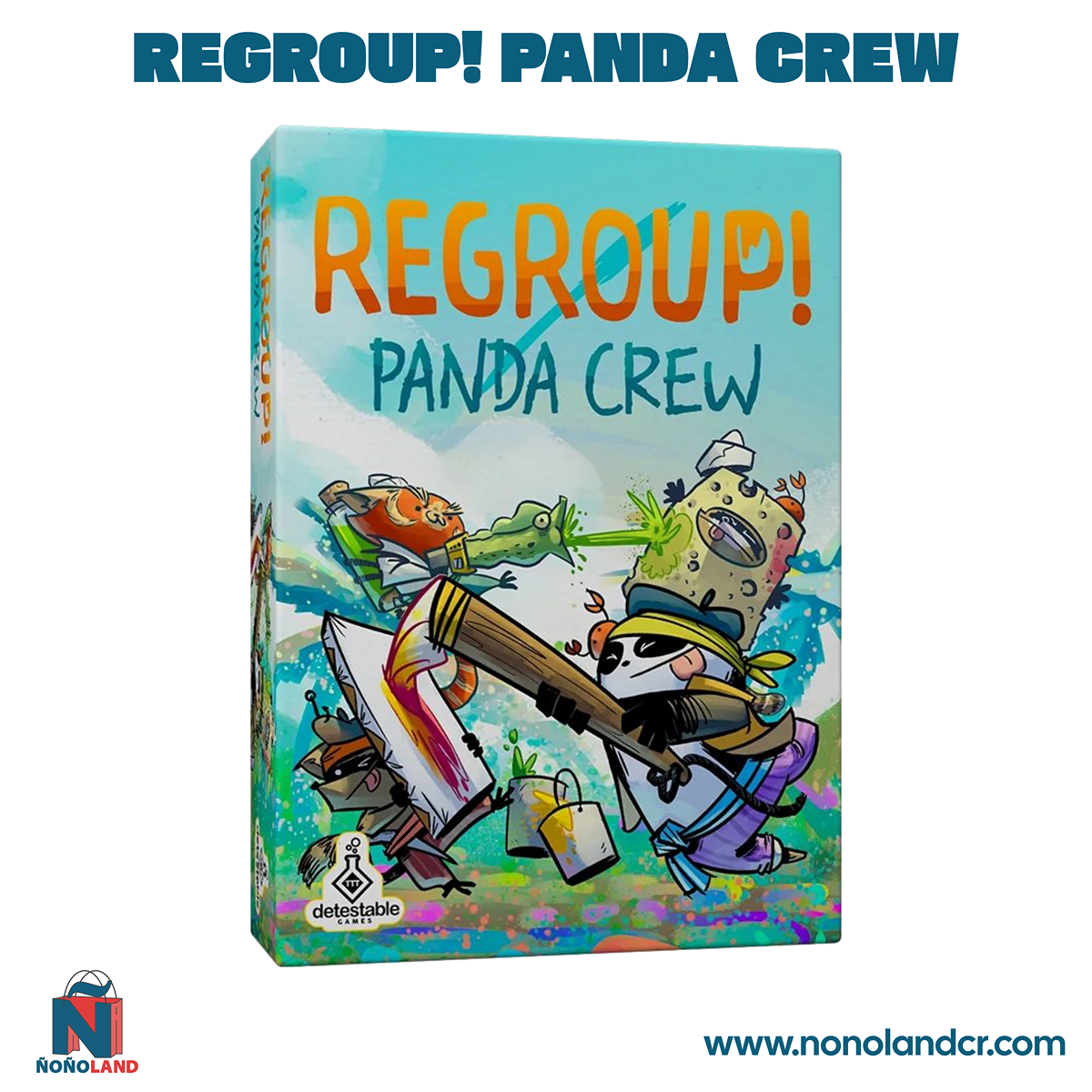 Regroup! Panda Crew (Idioma: Español)