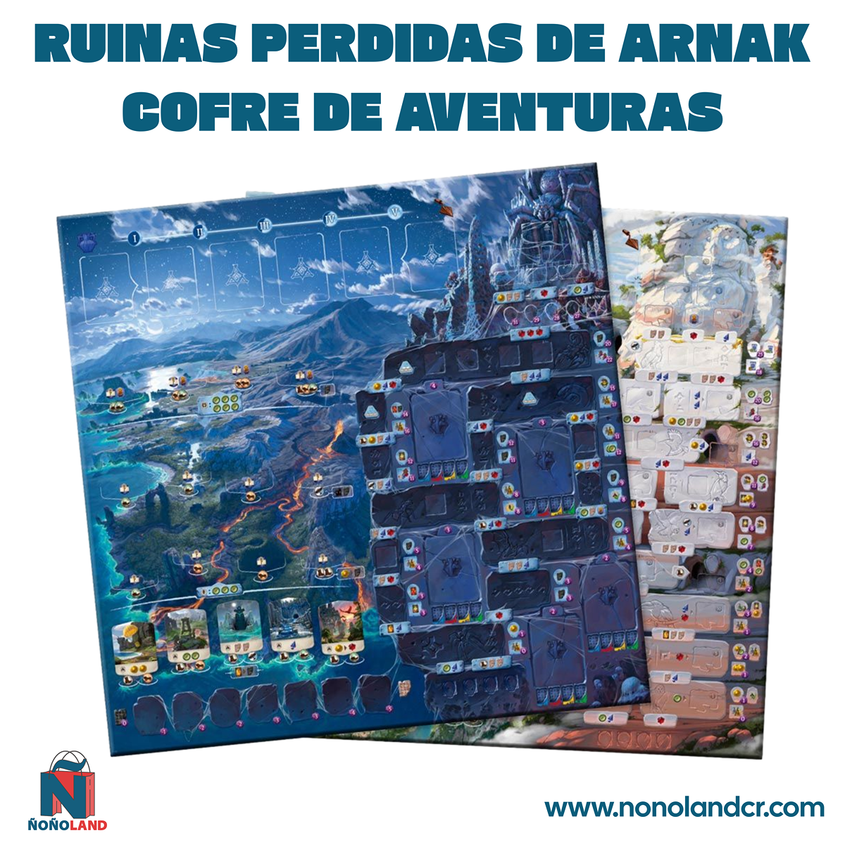 Las Ruinas Perdidas de Arnak: Cofre de Aventuras (Idioma: Español)