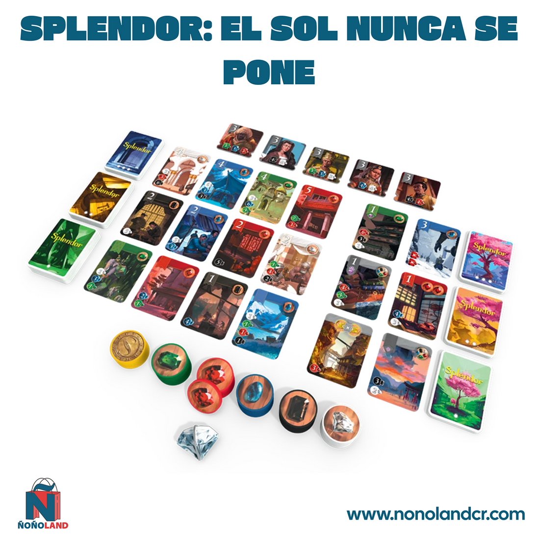 Splendor: El Sol Nunca se Pone (Idioma: Inglés y Español)