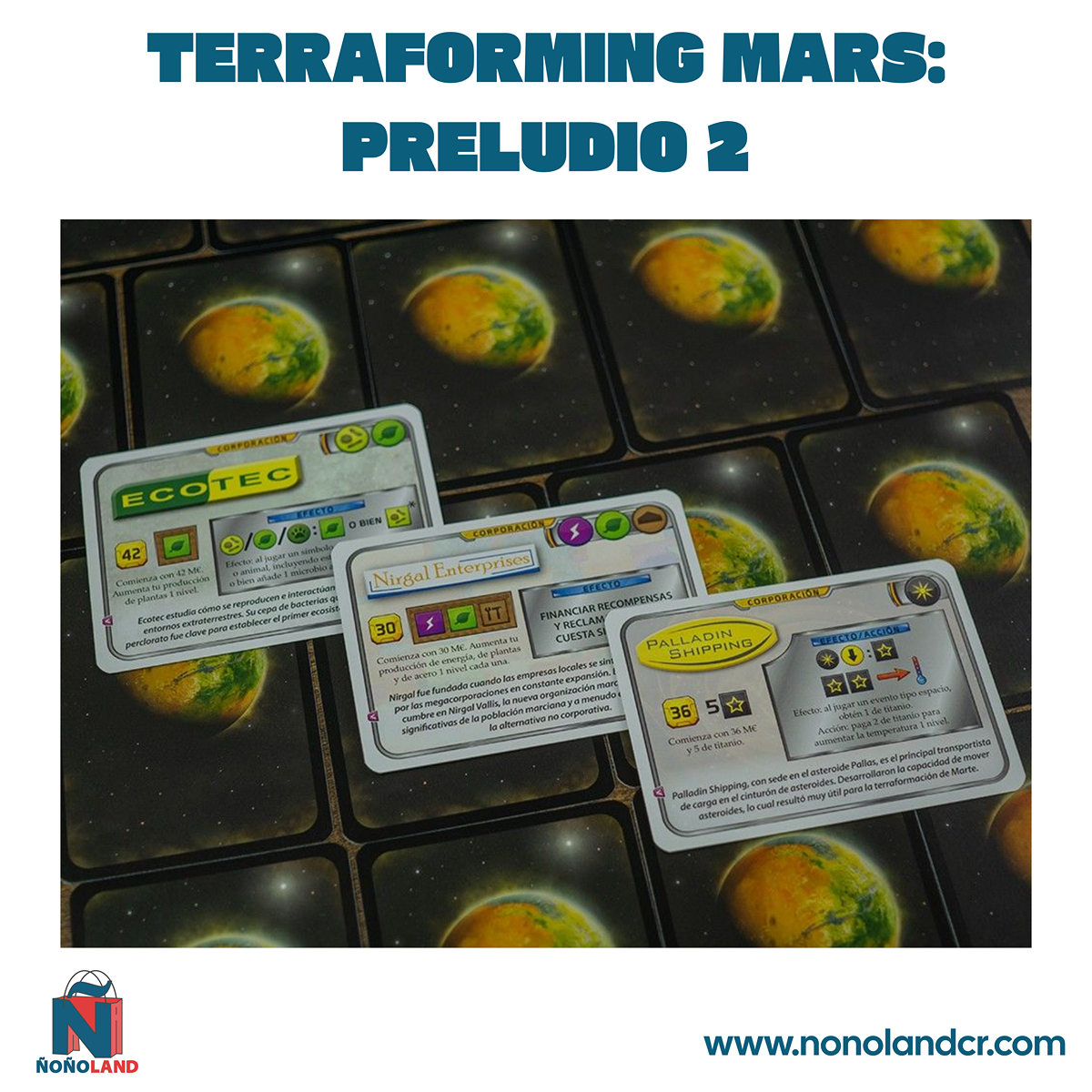 Terraforming Mars: Preludio 2 (Idioma: Español)