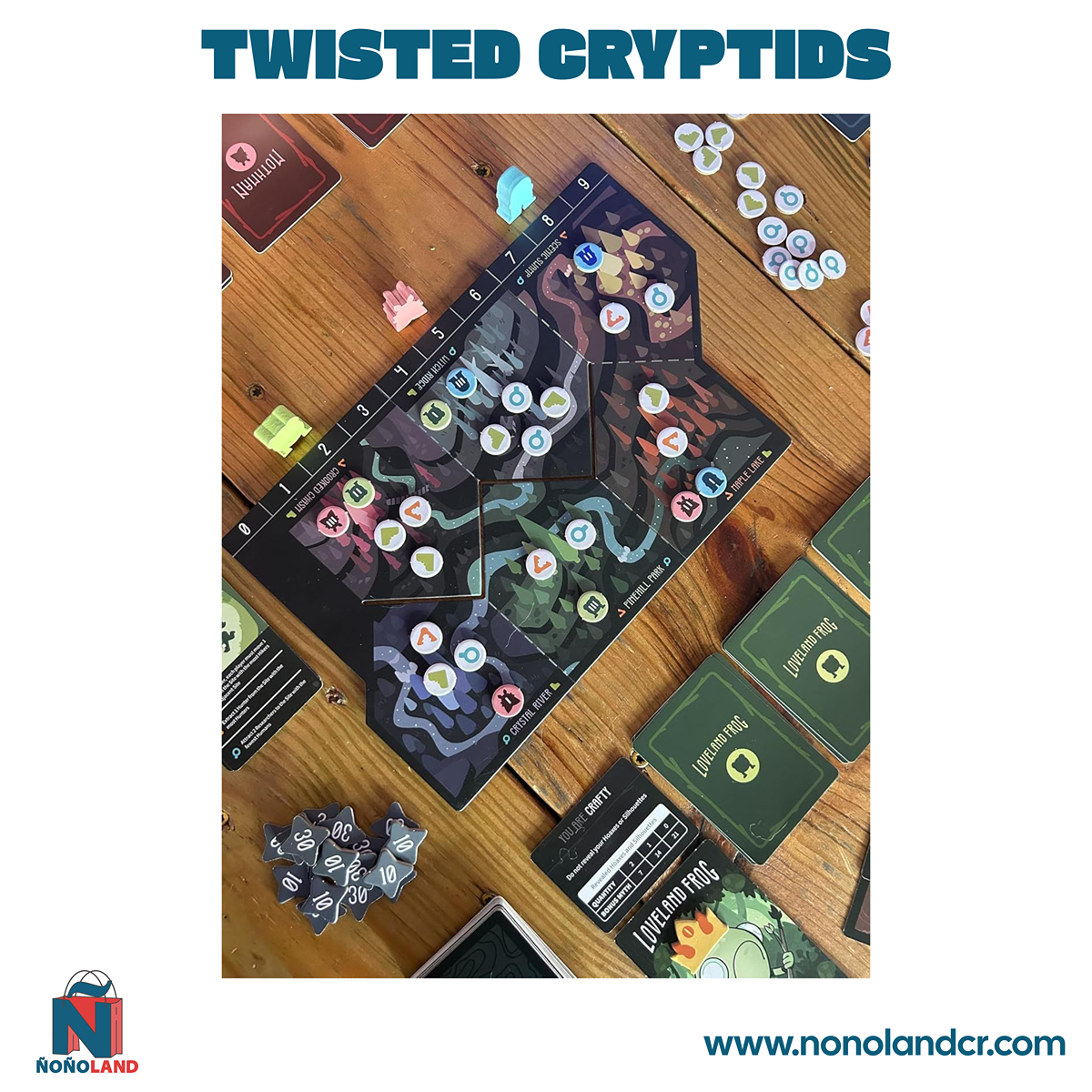 Twisted Cryptids (Idioma: Inglés y Español)