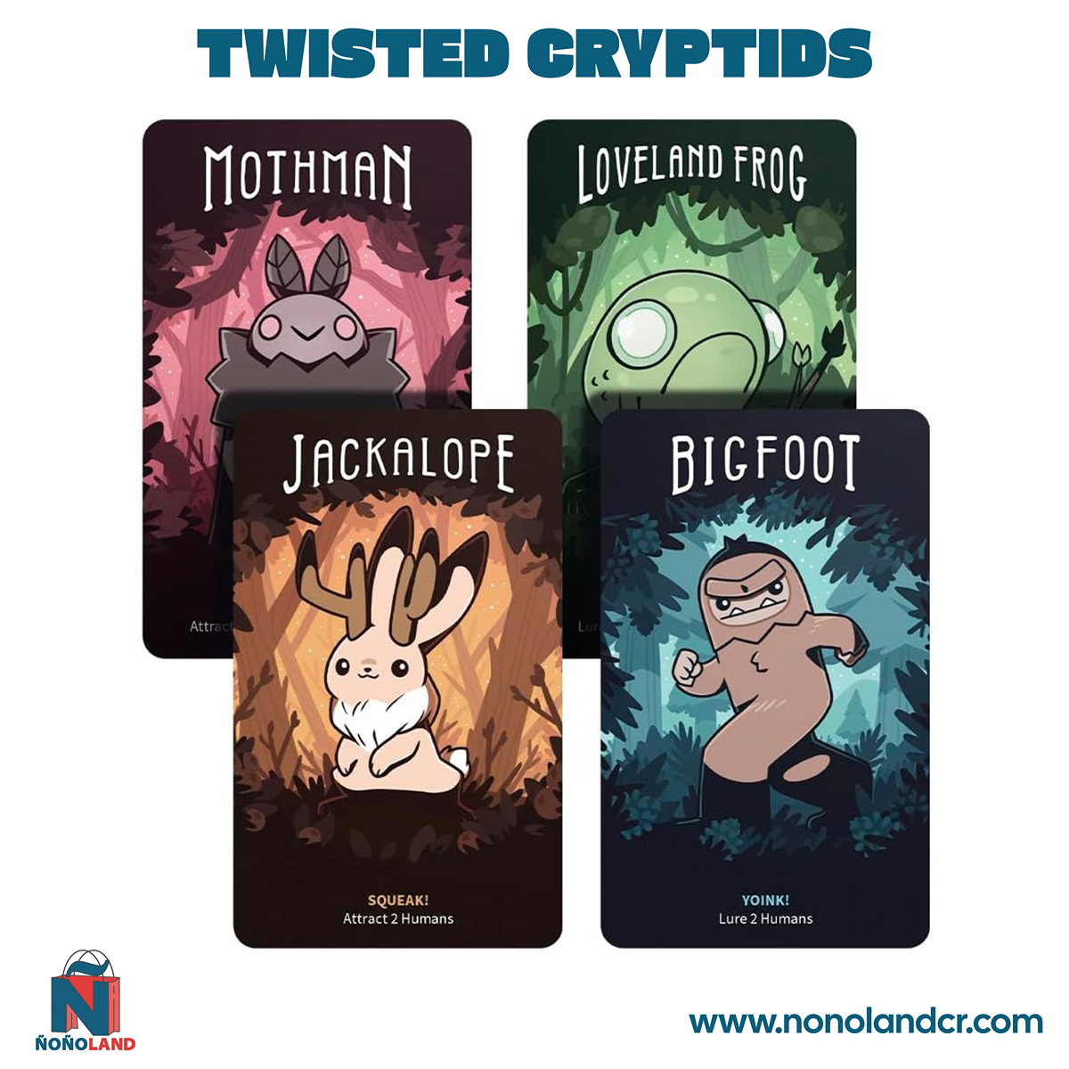 Twisted Cryptids (Idioma: Inglés y Español)