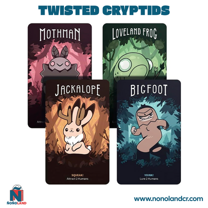 Twisted Cryptids (Idioma: Inglés y Español)