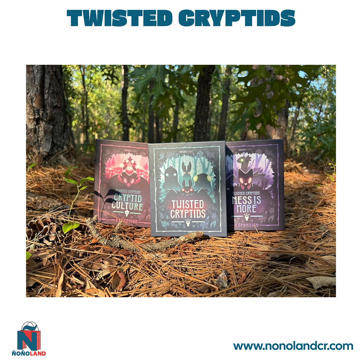 Twisted Cryptids (Idioma: Inglés y Español)