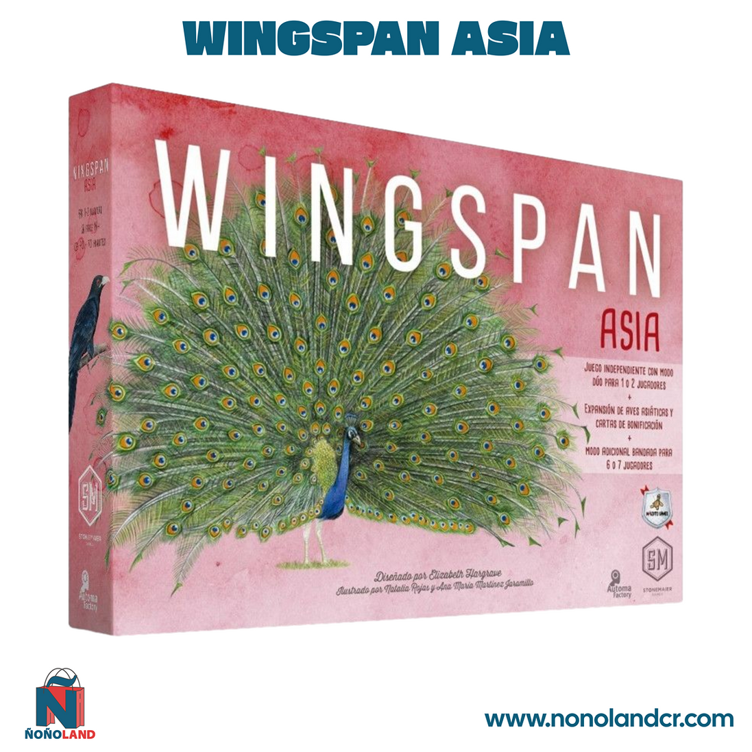 Wingspan: Expansión Asia (Idioma: Español)