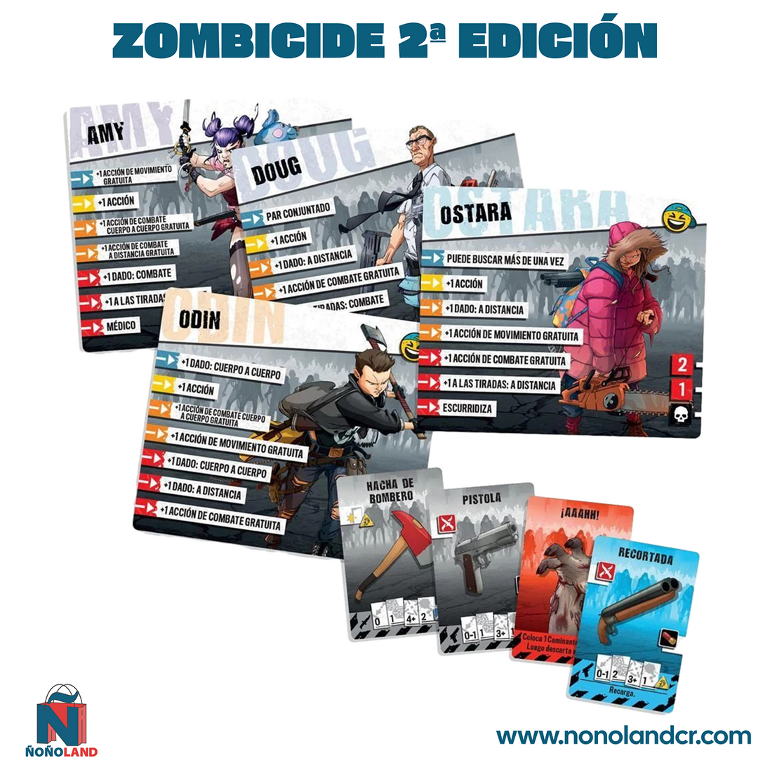 Zombicide 2ª Edición (Idioma: Español)